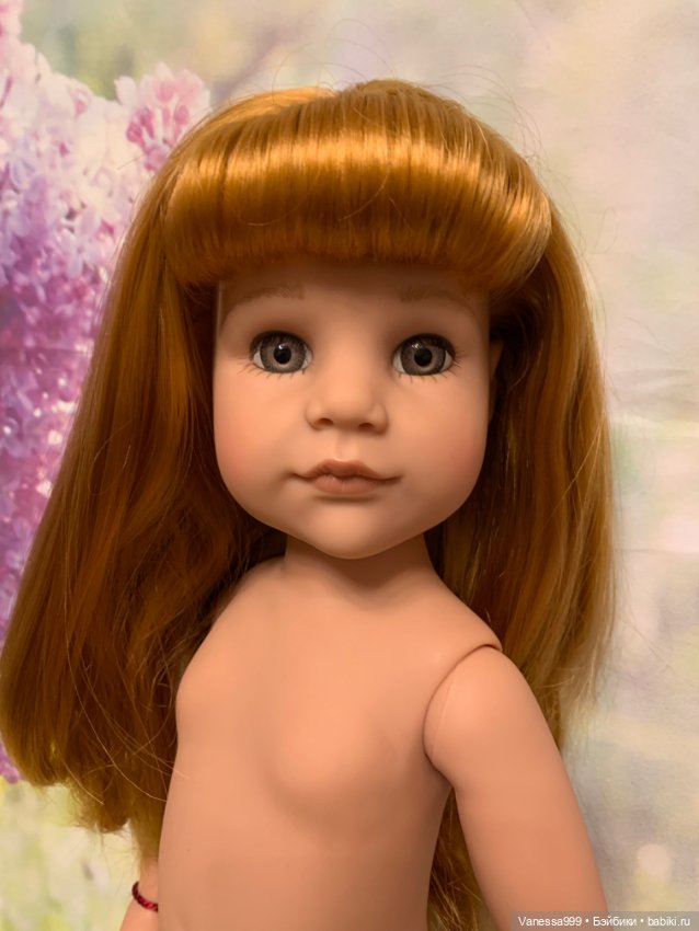 Редкая рыжая Ханна с собачкой 2017 г. от Gotz (Готц).Полный комплект (фото 7)