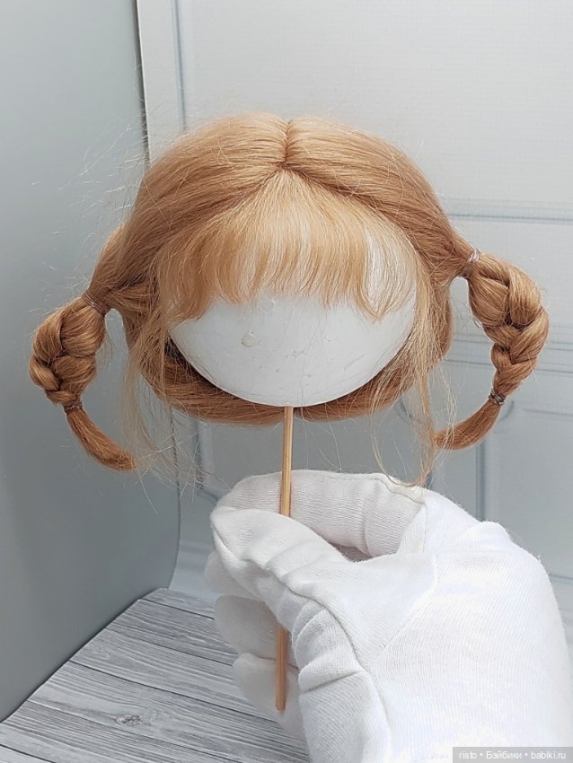 Парик Awen 9-10 с двумя косичками (фото 3)