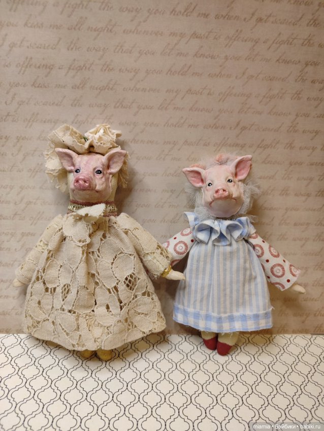 Свинки — Авторские игрушки