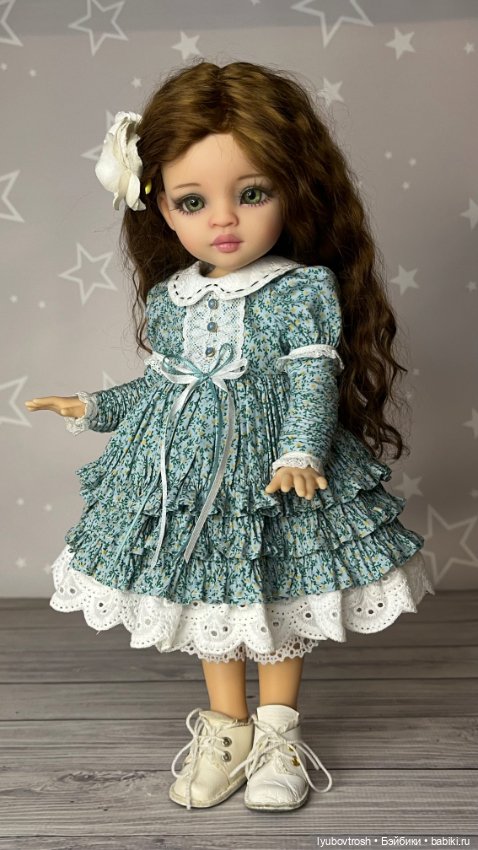 Парик натуральный блондин 8/9 для Паола Рейна и аналогичных кукол