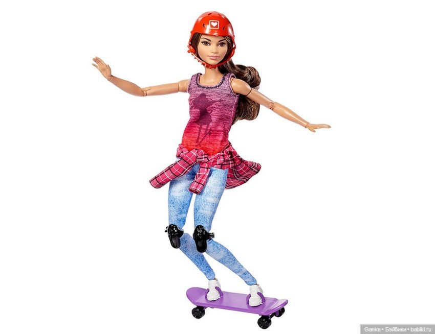 Аутфит барби скейтбордистки (без обуви) (фото 3)
