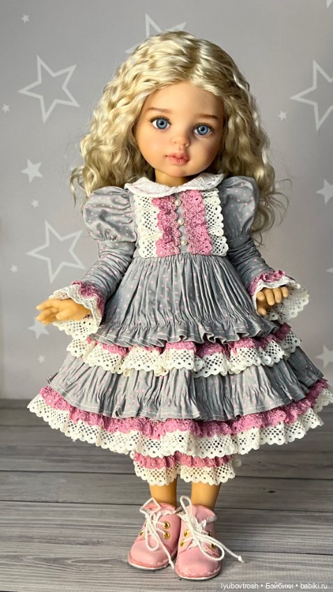 Комплект одежды в стиле шебби шик в наличии! Подходит Паола Рейна , Little Darling, Ardyn tween! В (фото 3)