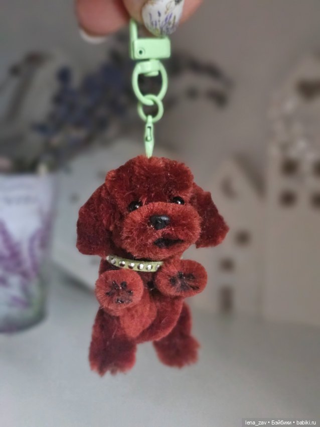 Бишон и пудель , миниатюрные питомцы для куколок (фото 2)