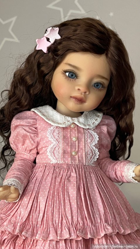 Парик натуральный блондин 8/9 для Паола Рейна и аналогичных кукол (фото 6)