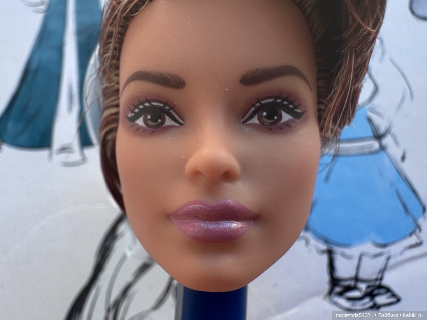 Голова Барби Лукс 22 Виктория петит (фото 5)