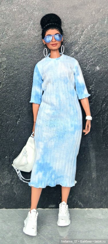 Платье для пышки Барби — Одежда для кукол (фото 3)