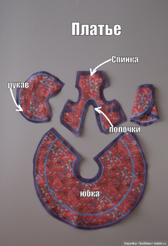 Выкройки одежды для кукол 1:24 (7 см) (фото 7)