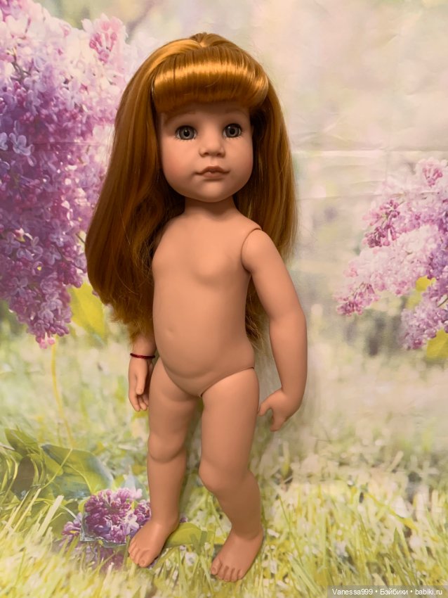 Редкая рыжая Ханна с собачкой 2017 г. от Gotz (Готц).Полный комплект (фото 6)