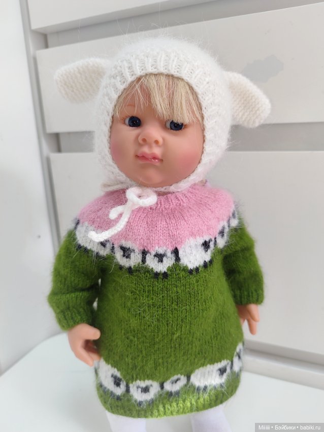 Комплект одежды Овечки для кукол Вихтель Wichtel