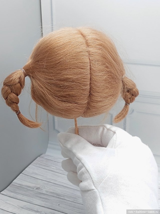 Парик Awen 9-10 с двумя косичками (фото 6)