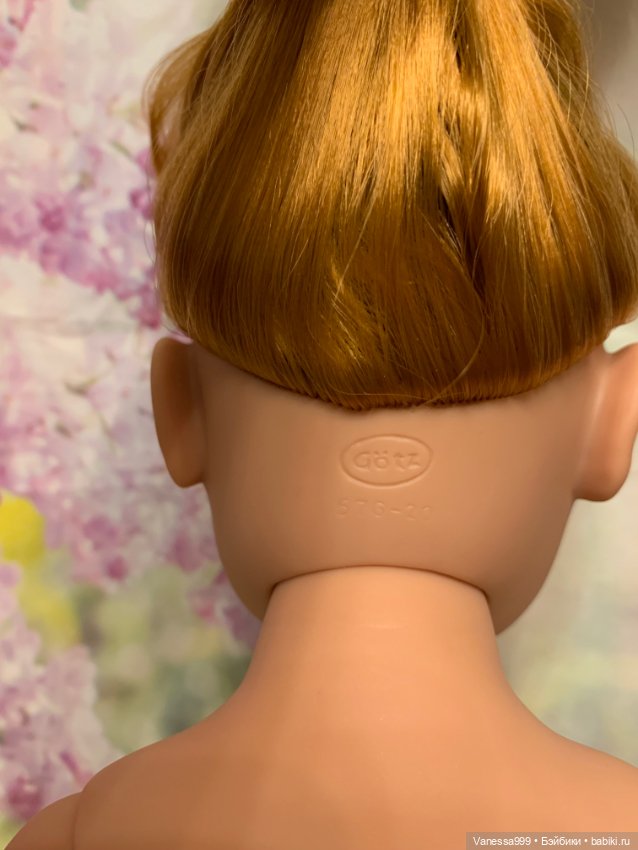 Редкая рыжая Ханна с собачкой 2017 г. от Gotz (Готц).Полный комплект