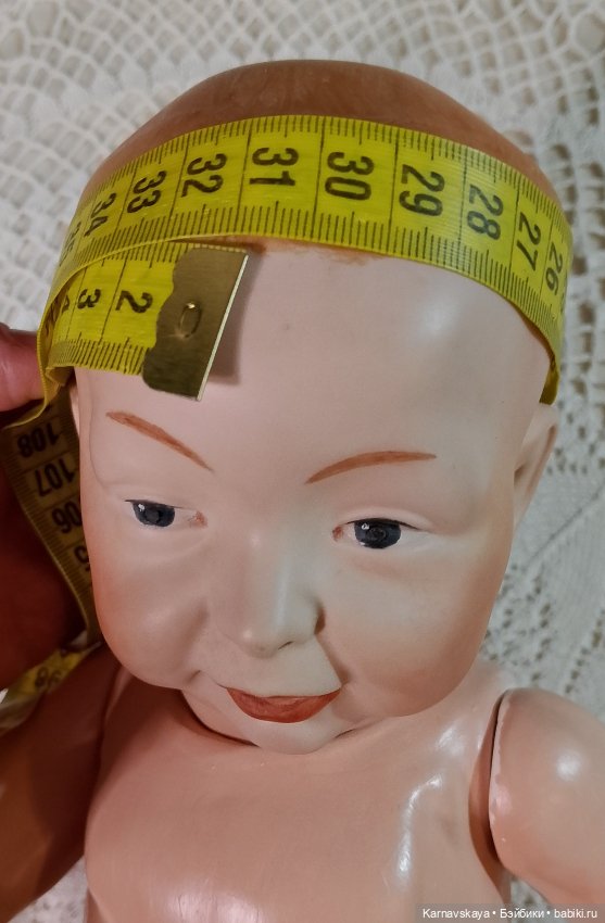 Батистовый крестильный комплект для винтажного или антикварного малыша ростом 38-42см