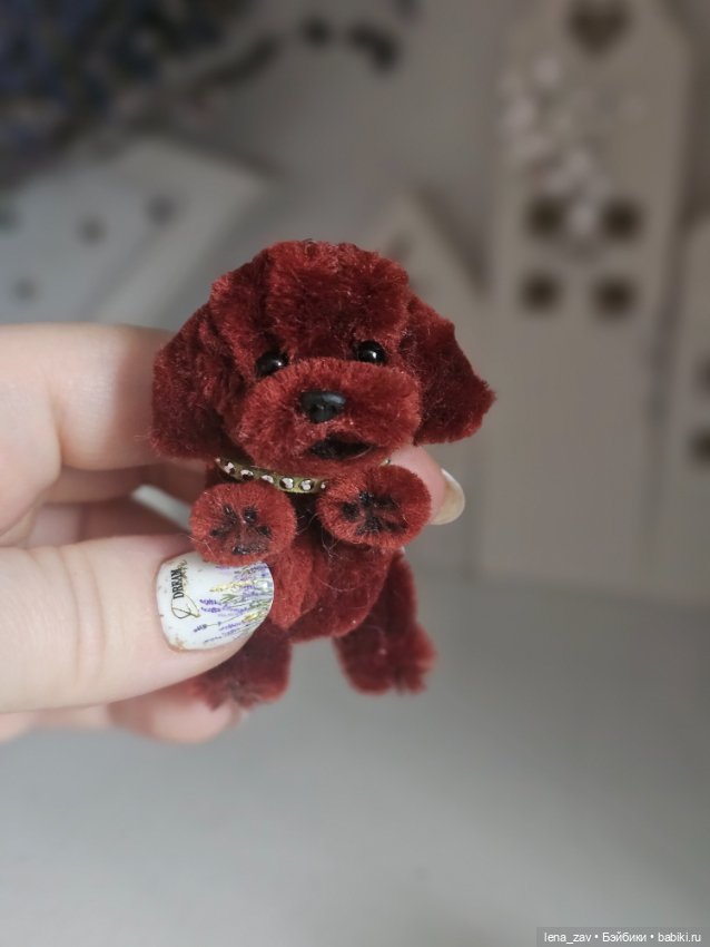 Бишон и пудель , миниатюрные питомцы для куколок (фото 3)