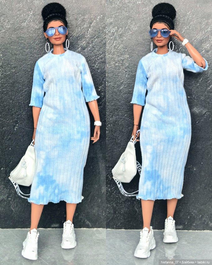 Платье для пышки Барби — Одежда для кукол