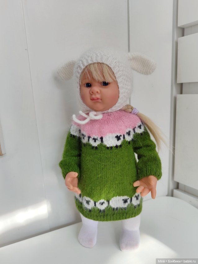 Комплект одежды Овечки для кукол Вихтель Wichtel (фото 6)