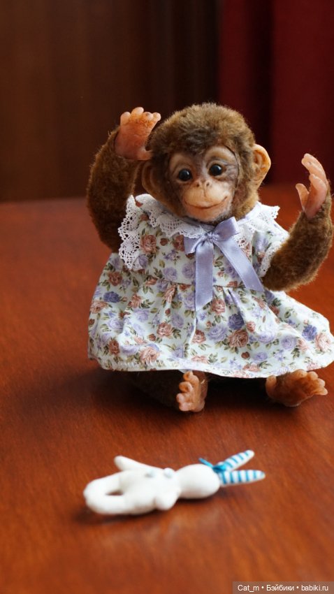 Обезьянка — Авторские игрушки (фото 4)