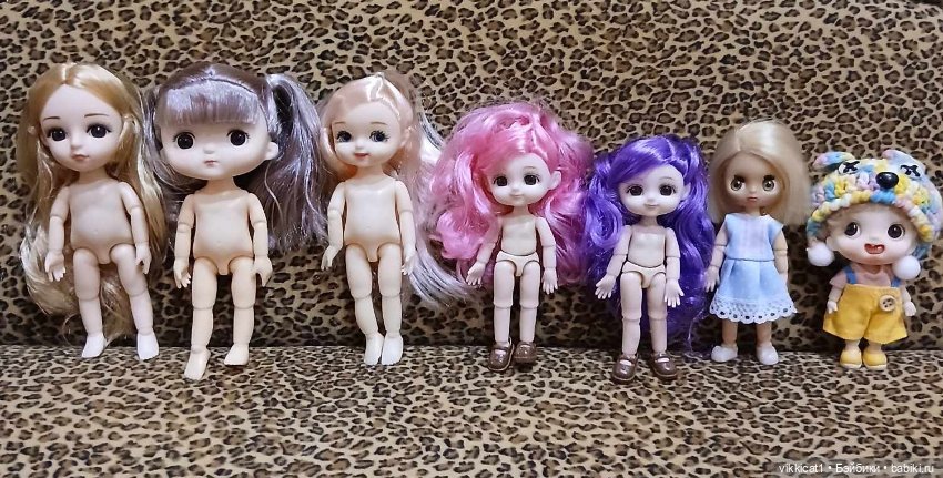 Огромный лот маленьких кукол (фото 3)