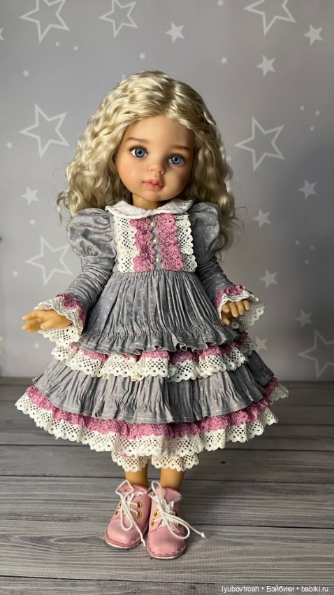Комплект одежды в стиле шебби шик в наличии! Подходит Паола Рейна , Little Darling, Ardyn tween! В (фото 2)