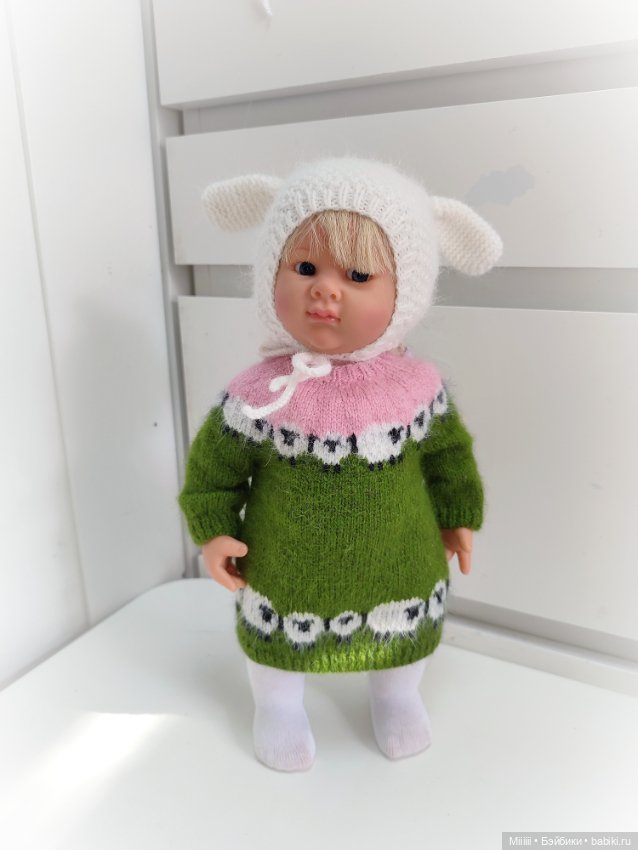 Комплект одежды Овечки для кукол Вихтель Wichtel (фото 2)