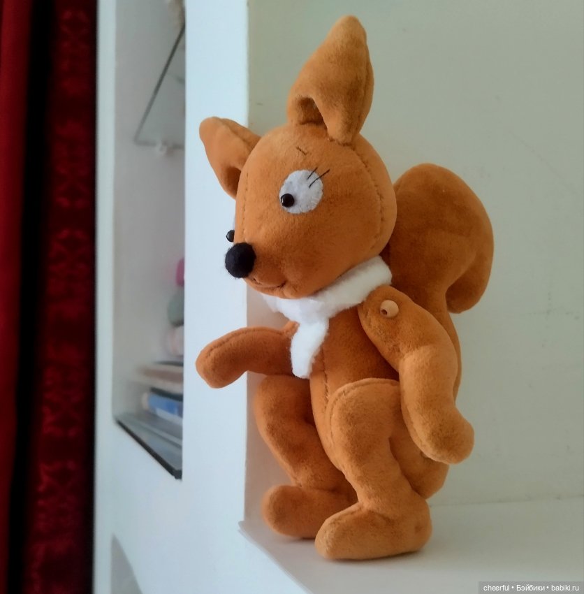 Белочка Леночка — Авторские игрушки