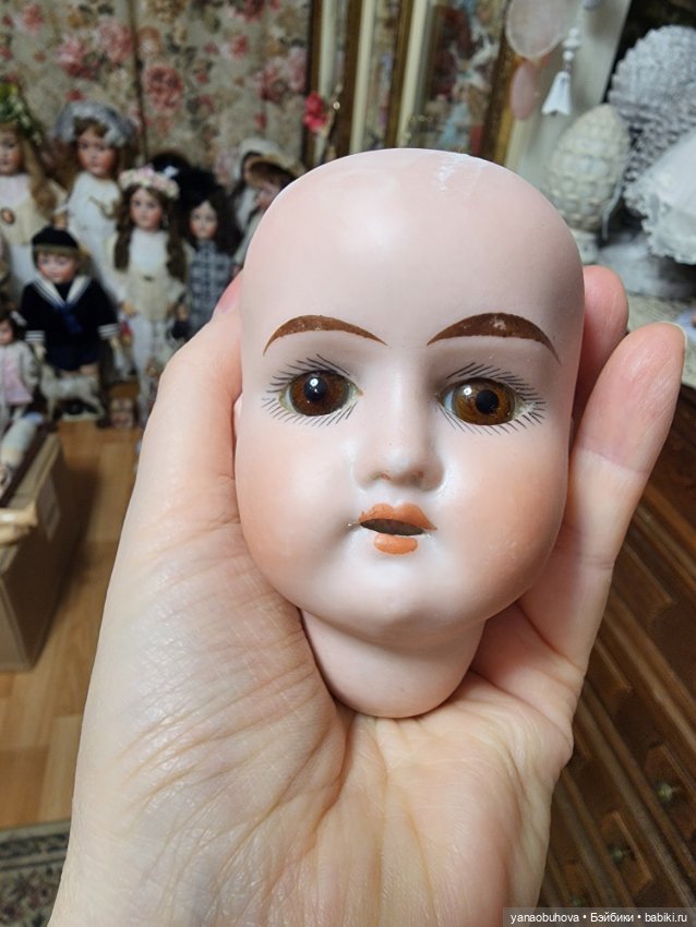 Антикварные головы Арманд Марсель молд Флорадора, 390 и Рекнагель