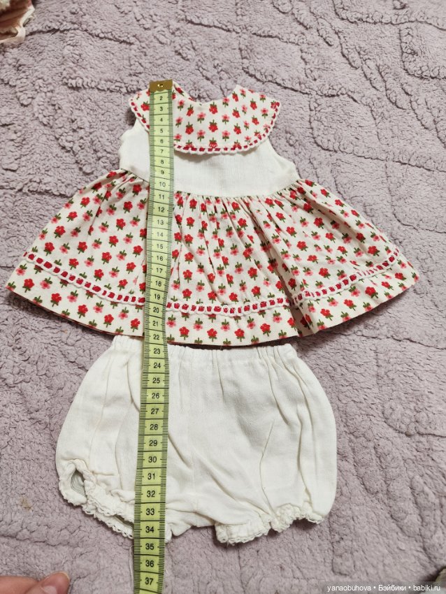 Винтажные комплекты для небольших кукол деток до 40 см (фото 10)