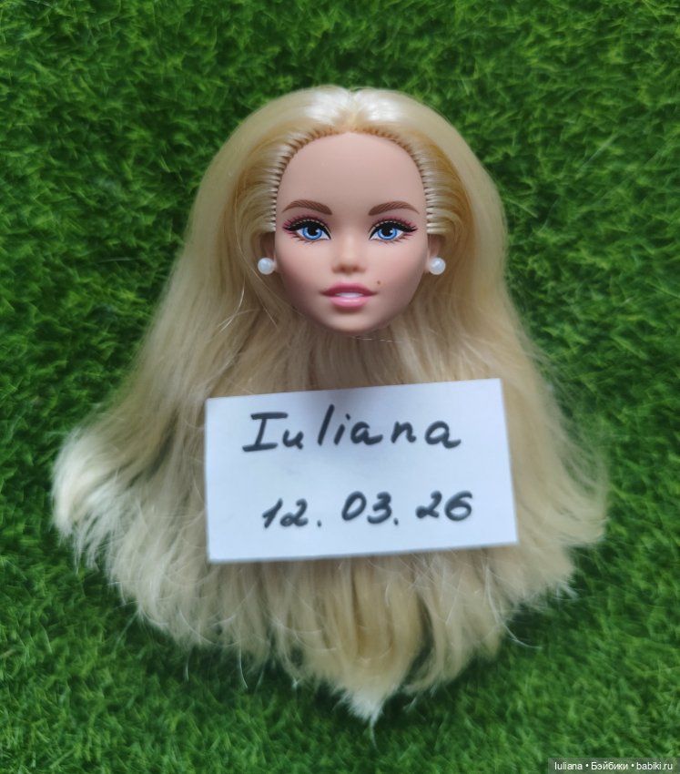 Голова балерины Одиль — Тела и головы для кукол