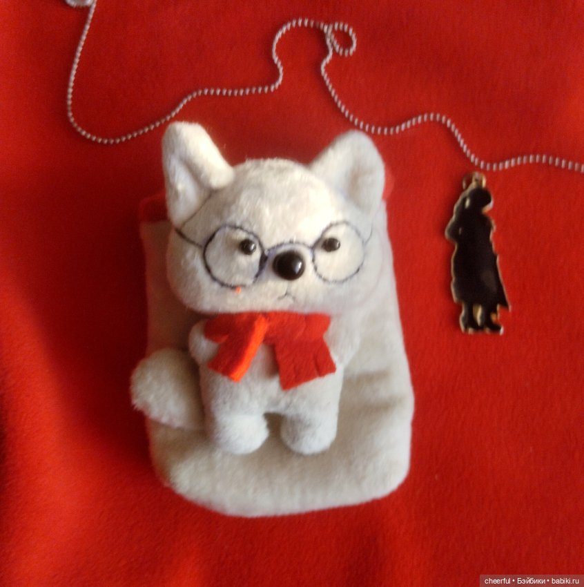 Игрушка для кукол-Белый кот (фото 2)