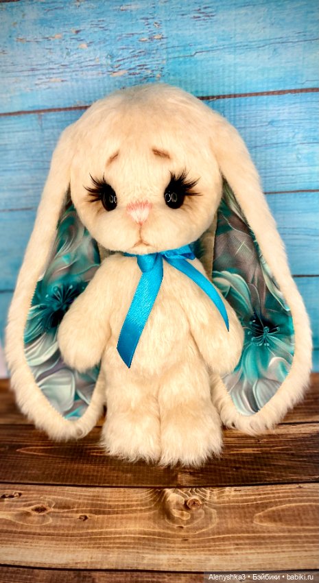 Зайчик Изумруд 💕 — Авторские игрушки (фото 6)