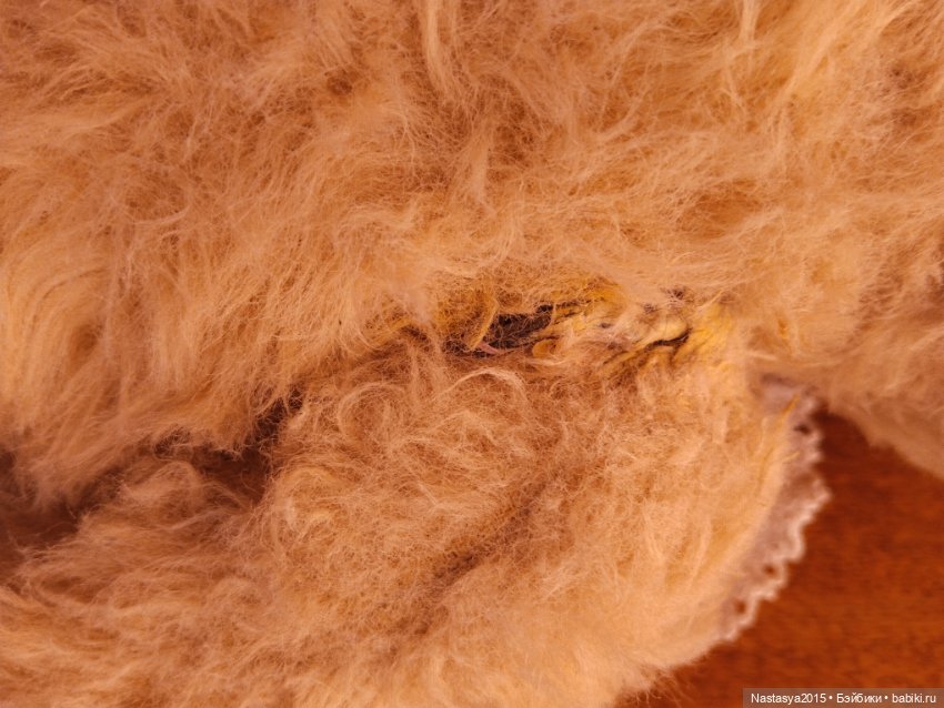 Старинный большой Мишка, Steiff (фото 6)