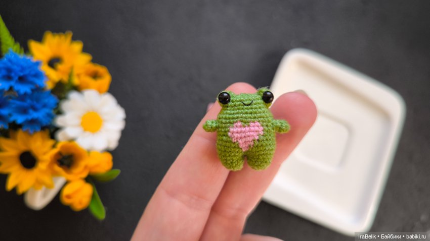 Лягушка, с нежностью — Аксессуары для кукольных фотосессий (фото 2)