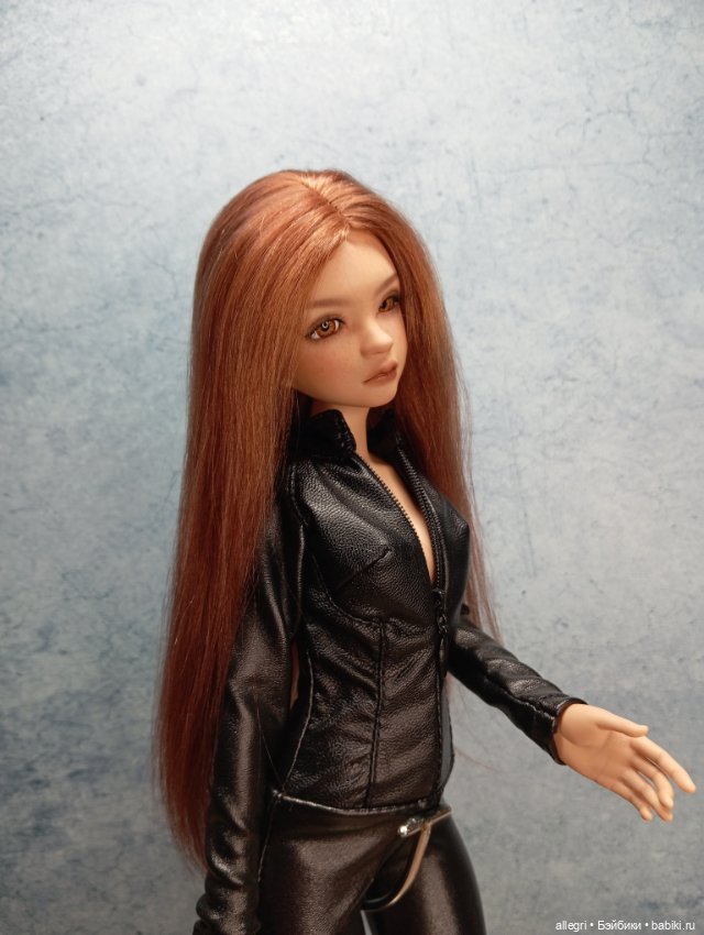 Парик из локонов козочки на голову 16,5-17,5 см (фото 2)