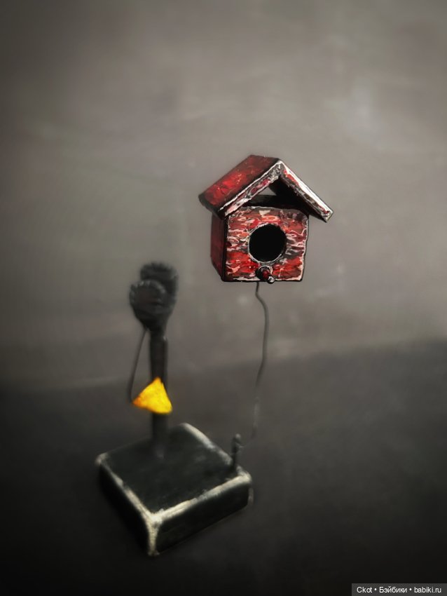 «Галка» авторская шарнирная кукла (фото 8)