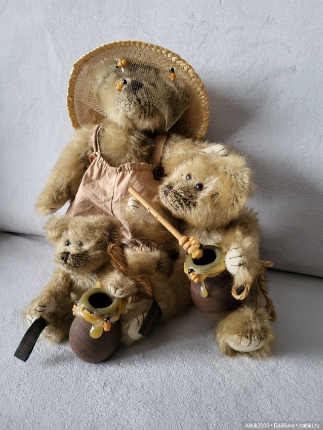 Коллекция тедди «Медвежья пасека» (фото 3)