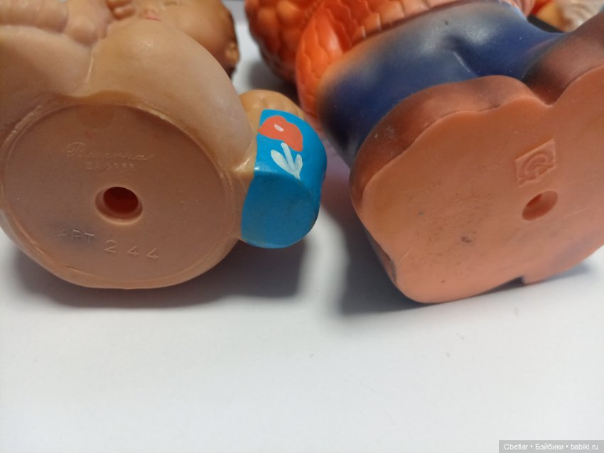 Резиновые игрушки времен СССР (фото 2)