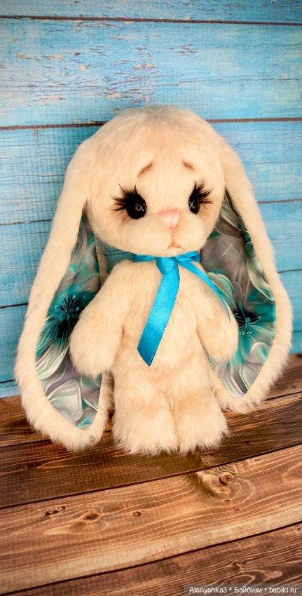 Зайчик Изумруд 💕 — Авторские игрушки (фото 7)