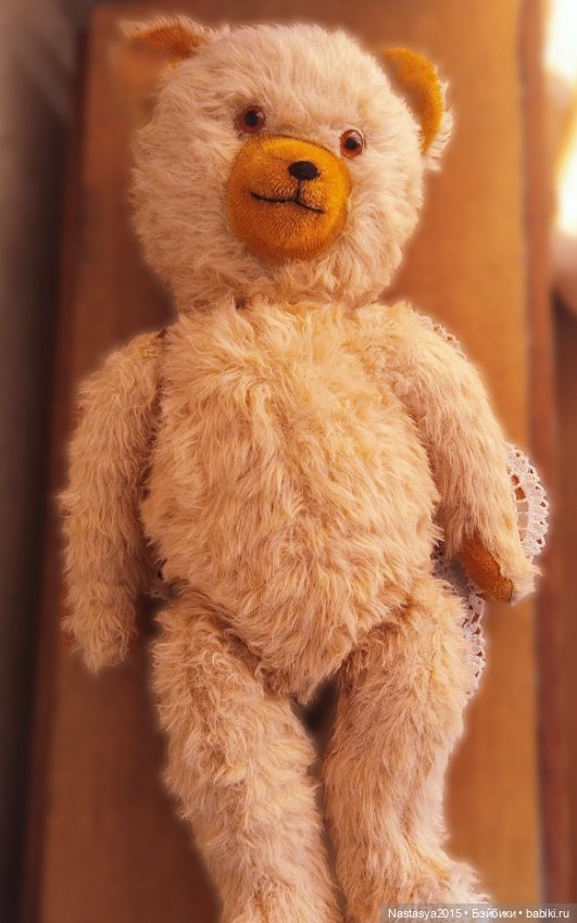 Старинный большой Мишка, Steiff (фото 4)