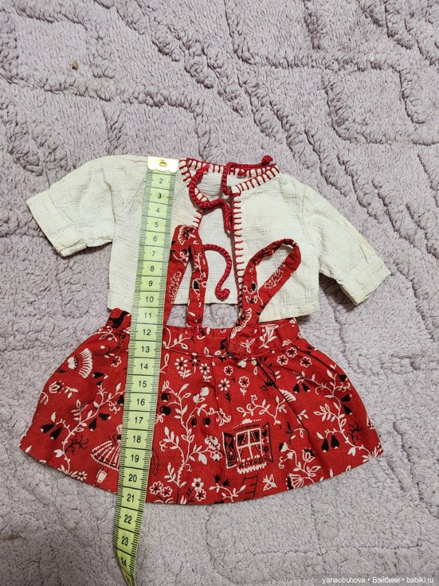 Винтажные комплекты для небольших кукол деток до 40 см часть 2 (фото 7)
