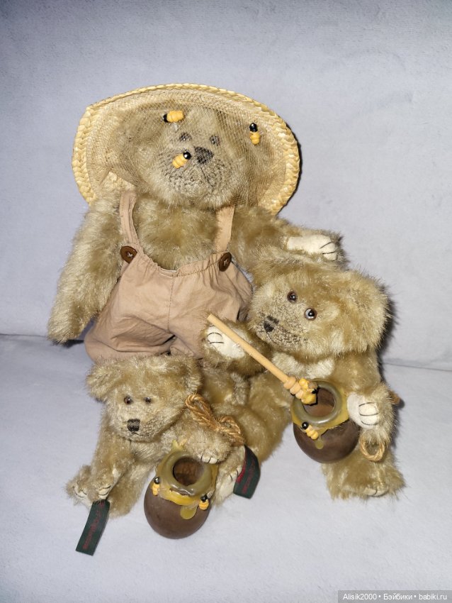 Коллекция тедди «Медвежья пасека»