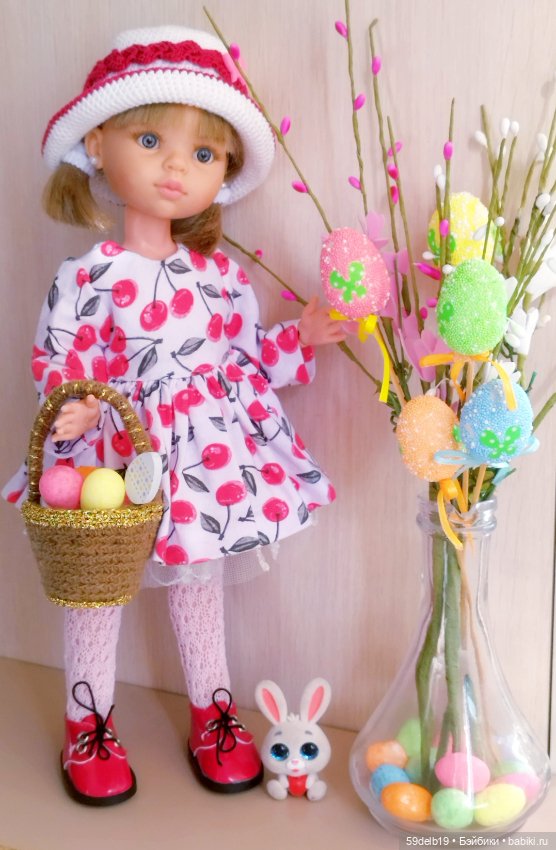 Весенний наряд для куклы паола рейна