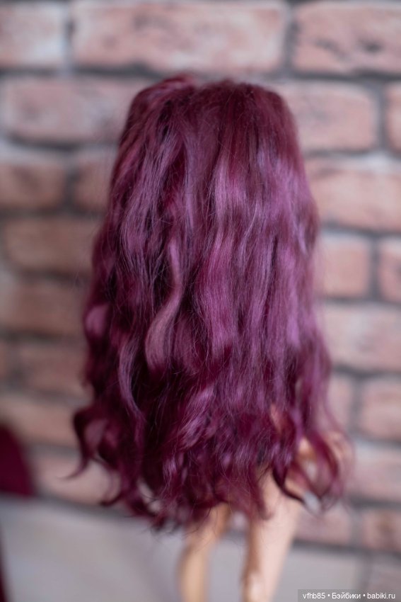 Продам паричок из козочки на шкурке для минифи (minifee), DIM doll, Doll Chateau. 16,5-18,0 см (фото 4)