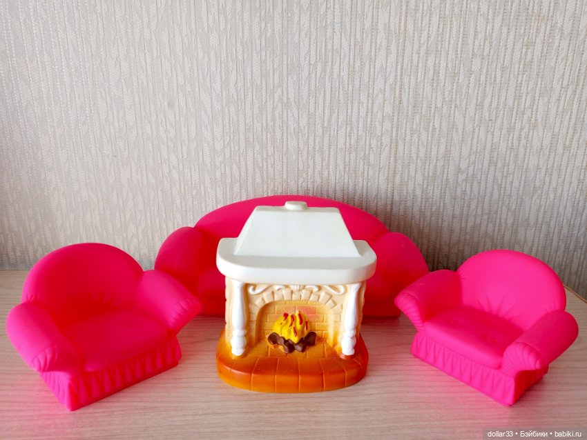 Мебель для Барби фабрики "Огонёк"