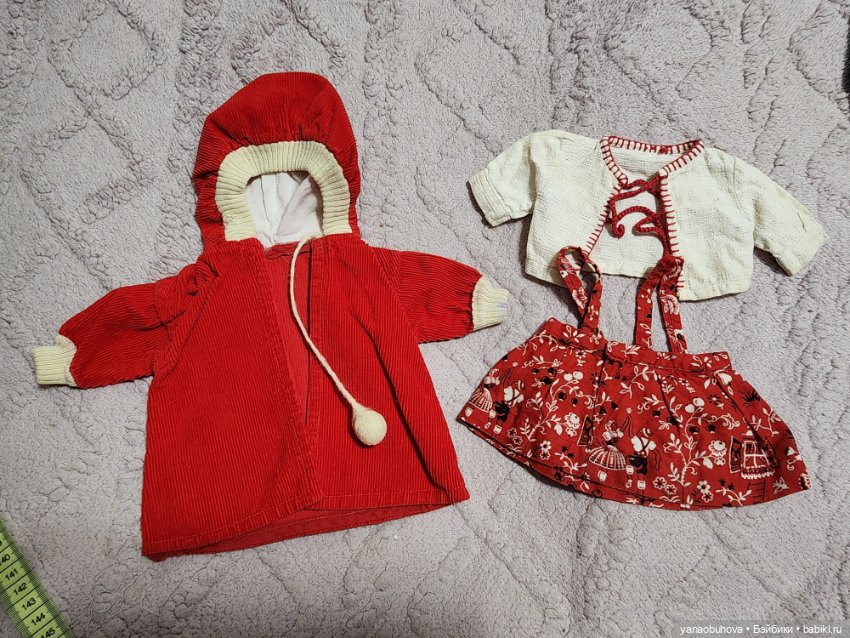 Винтажные комплекты для небольших кукол деток до 40 см часть 2 (фото 6)