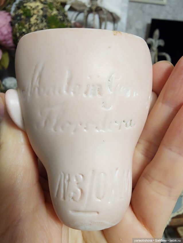 Антикварные головы Арманд Марсель молд Флорадора, 390 и Рекнагель (фото 4)