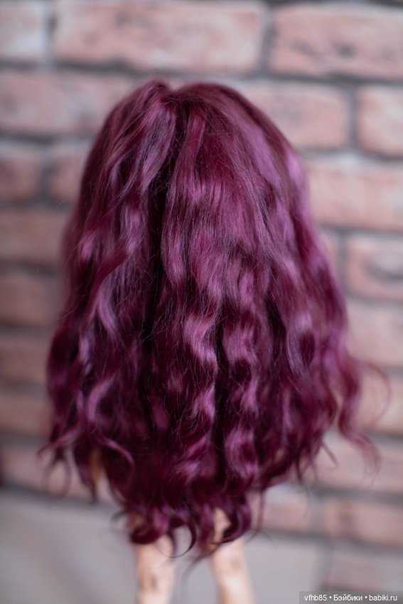 Продам паричок из козочки на шкурке для минифи (minifee), DIM doll, Doll Chateau. 16,5-18,0 см (фото 3)