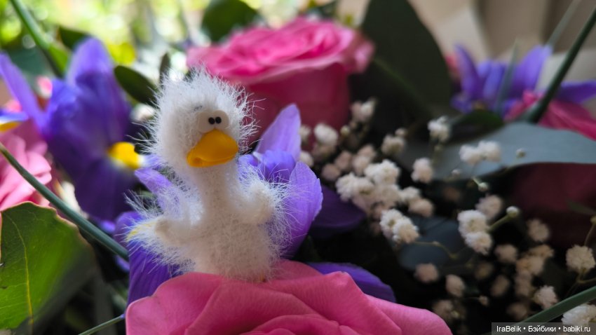 Гусик белый , 5см — Аксессуары для кукольных фотосессий (фото 4)