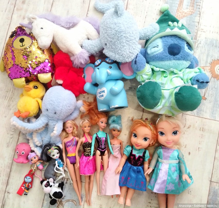 Куклы и игрушки пакетом — Игровые куклы