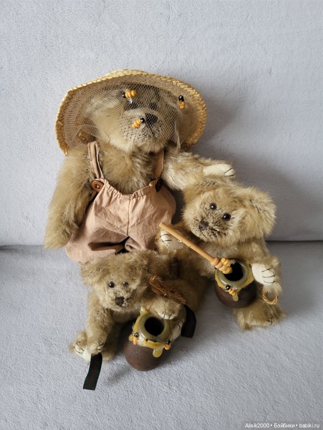 Коллекция тедди «Медвежья пасека» (фото 5)