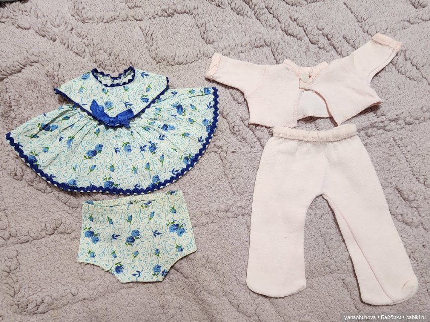 Винтажные комплекты для небольших кукол деток до 40 см часть 2 (фото 9)
