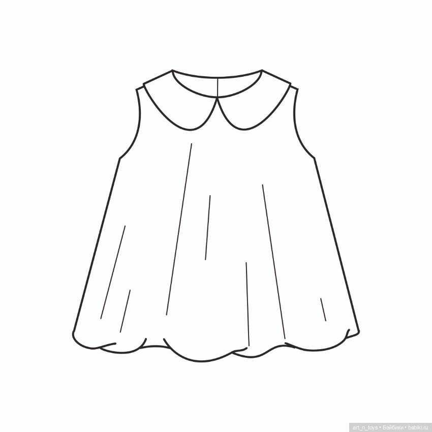 Платье-баллон для Монст — Обучающие материалы и мастер (фото 2)